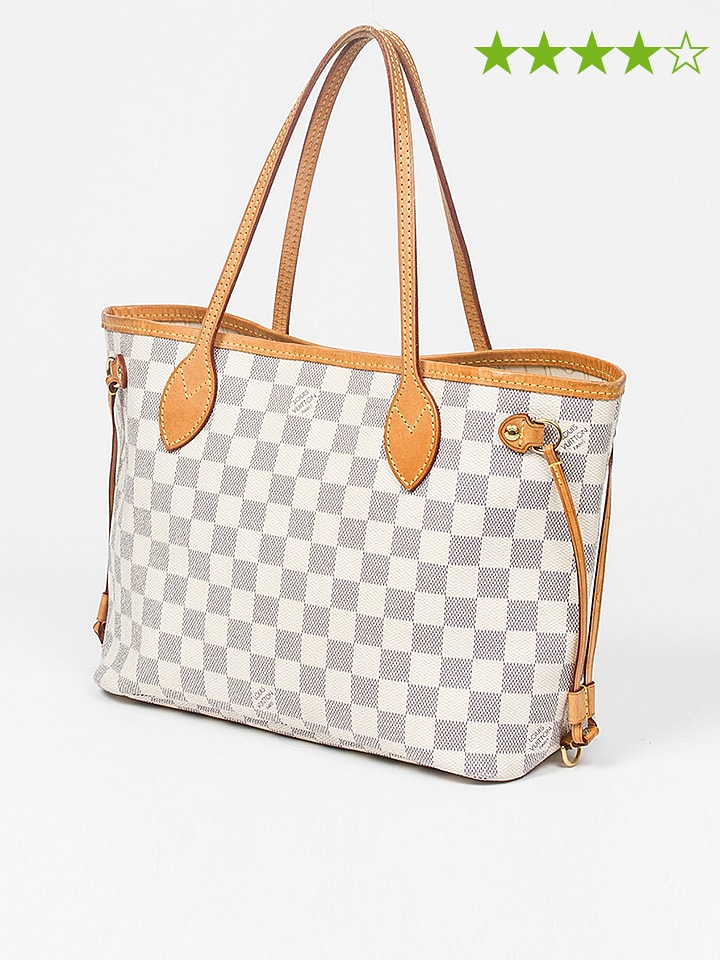 Louis Vuitton Torebka "Neverfull PM" w kolorze kremowo-szarym - 37 x 22 x 13 cm rozmiar: onesize