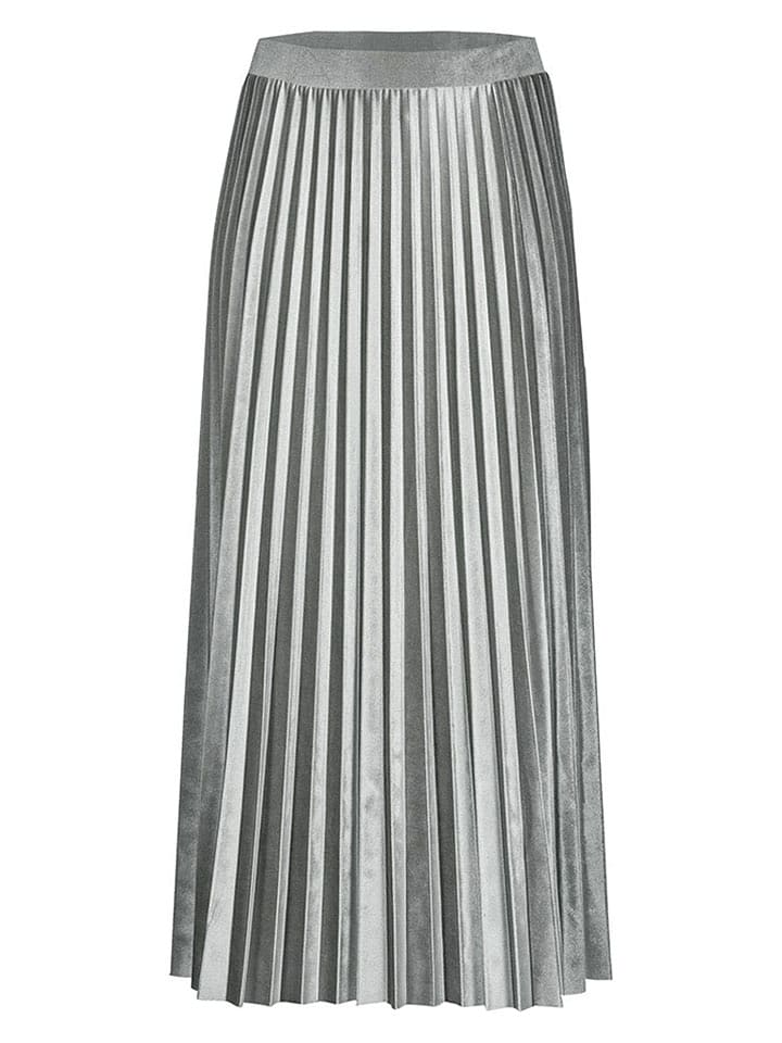 Herrlicher Spódnica w kolorze srebrnym rozmiar: L