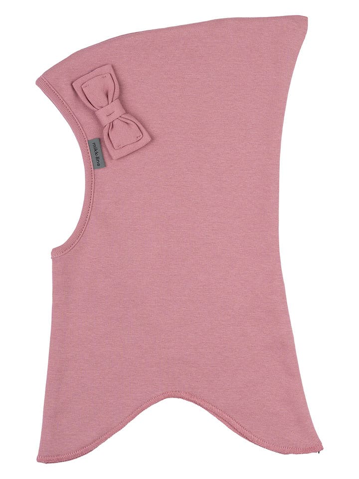 mikk-line Kominiarka "Bow" w kolorze jasnoróżowym rozmiar: 110/116