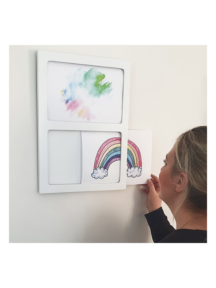 hippodino Ramka w kolorze białym na zdjęcia - 34 x 47 cm rozmiar: onesize