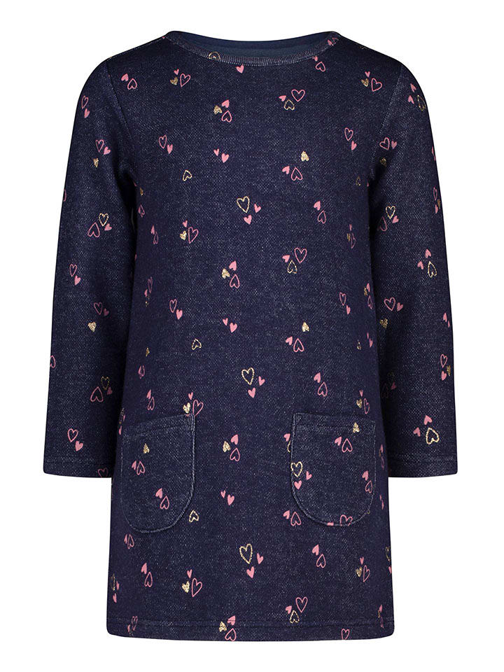 Salt and Pepper Sukienka w kolorze granatowym rozmiar: 128