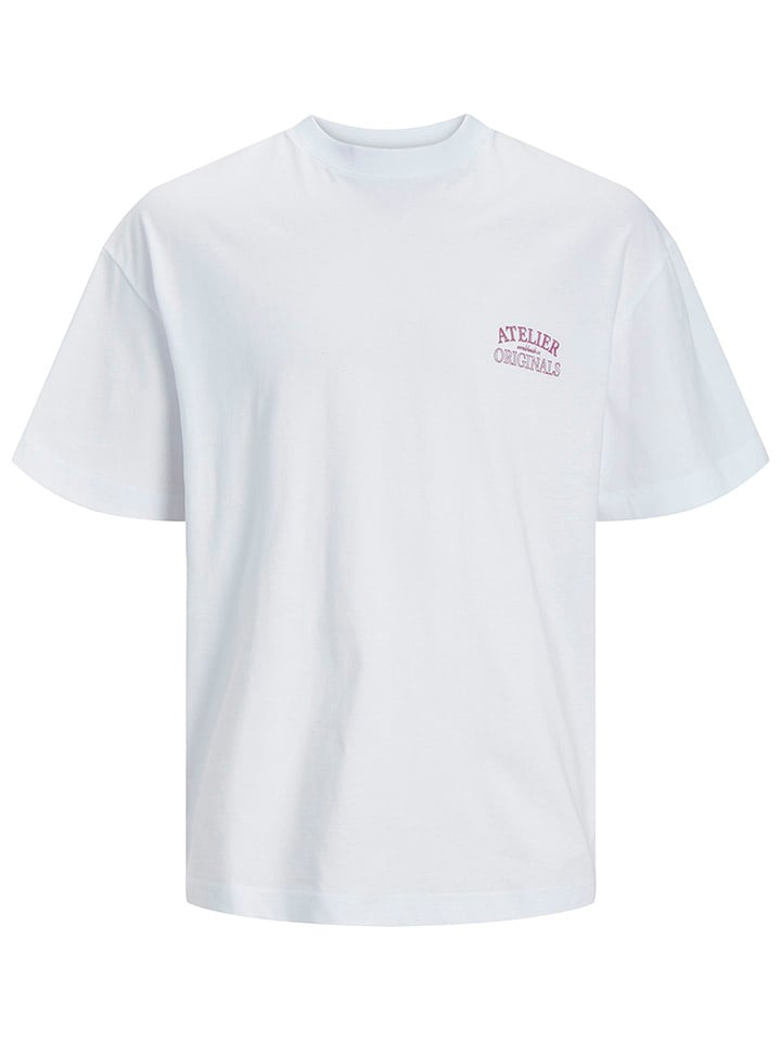 Jack & Jones Koszulka w kolorze białym rozmiar: L