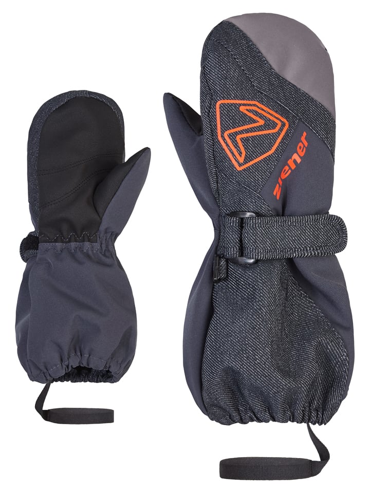 Ziener Rękawiczki narciarskie "Laurus" w kolorze szarym rozmiar: 80