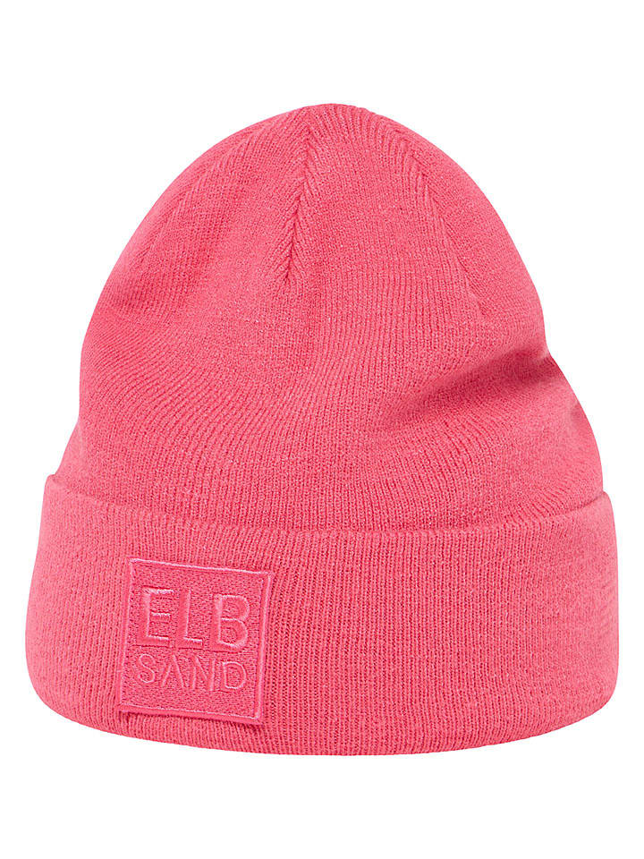 ELBSAND Czapka beanie "Bea" w kolorze różowym rozmiar: onesize