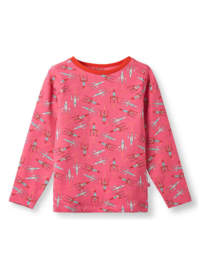 Småfolk Koszulka w kolorze różowym rozmiar: 104/110