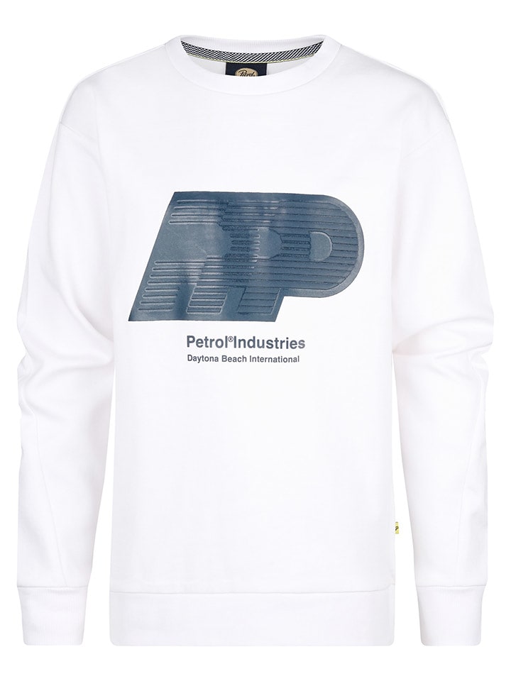 Petrol Industries Bluza w kolorze białym rozmiar: 176