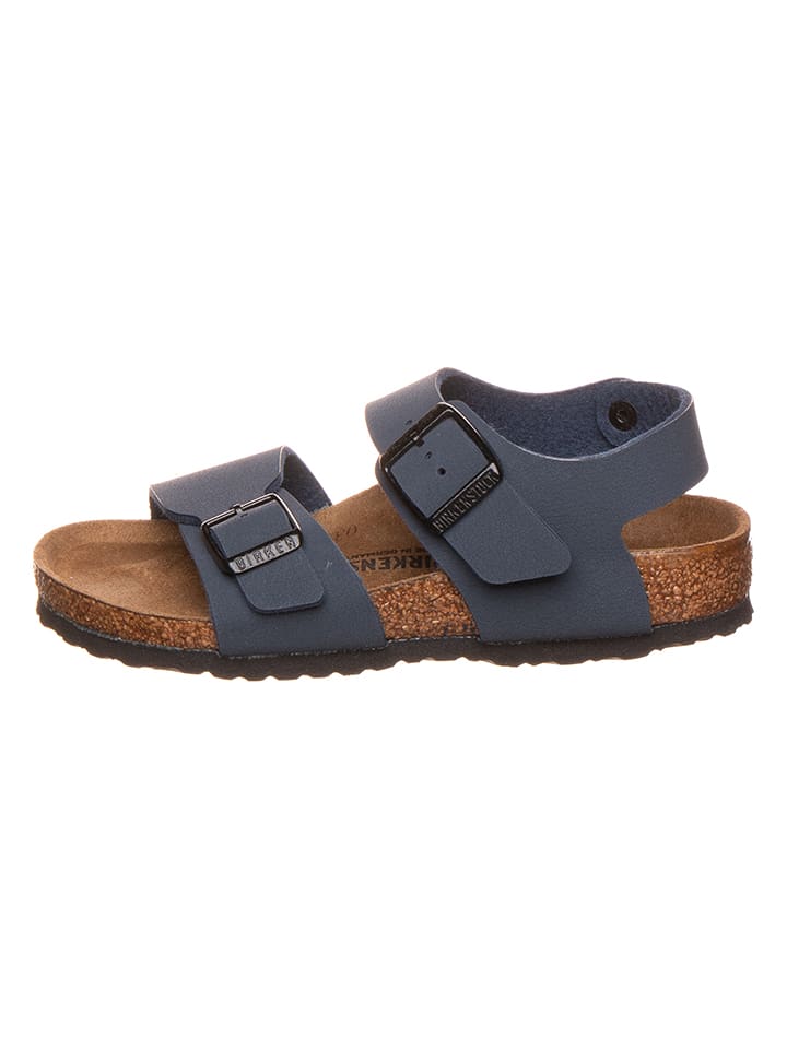 Birkenstock Sandały "NY" w kolorze niebieskim rozmiar: 28