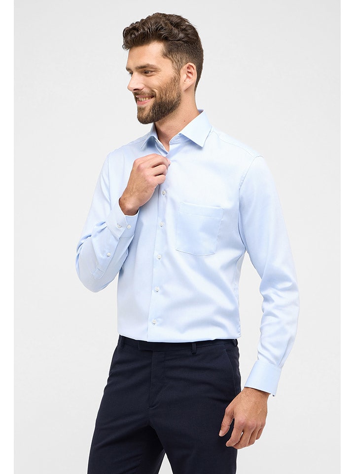 Eterna Koszula - Modern fit - w kolorze błękitnym rozmiar: 48