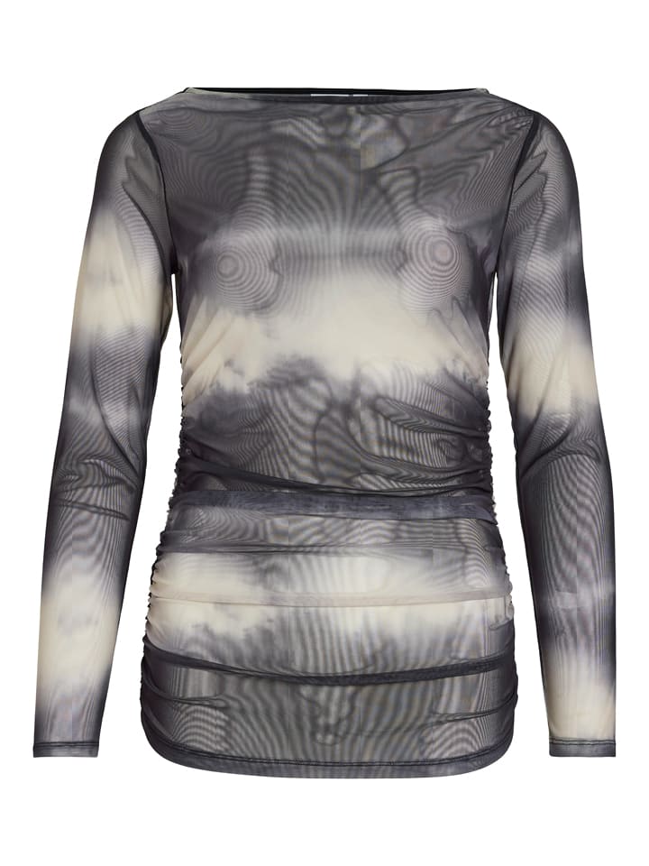 Vila Koszulka w kolorze czarno-białym rozmiar: M