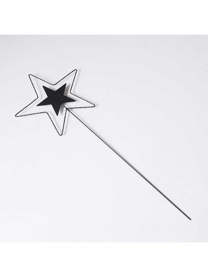 Boltze Dekoracja ogrodowa LED "Palino" w kolorze czarnym - wys. 113 cm rozmiar: onesize