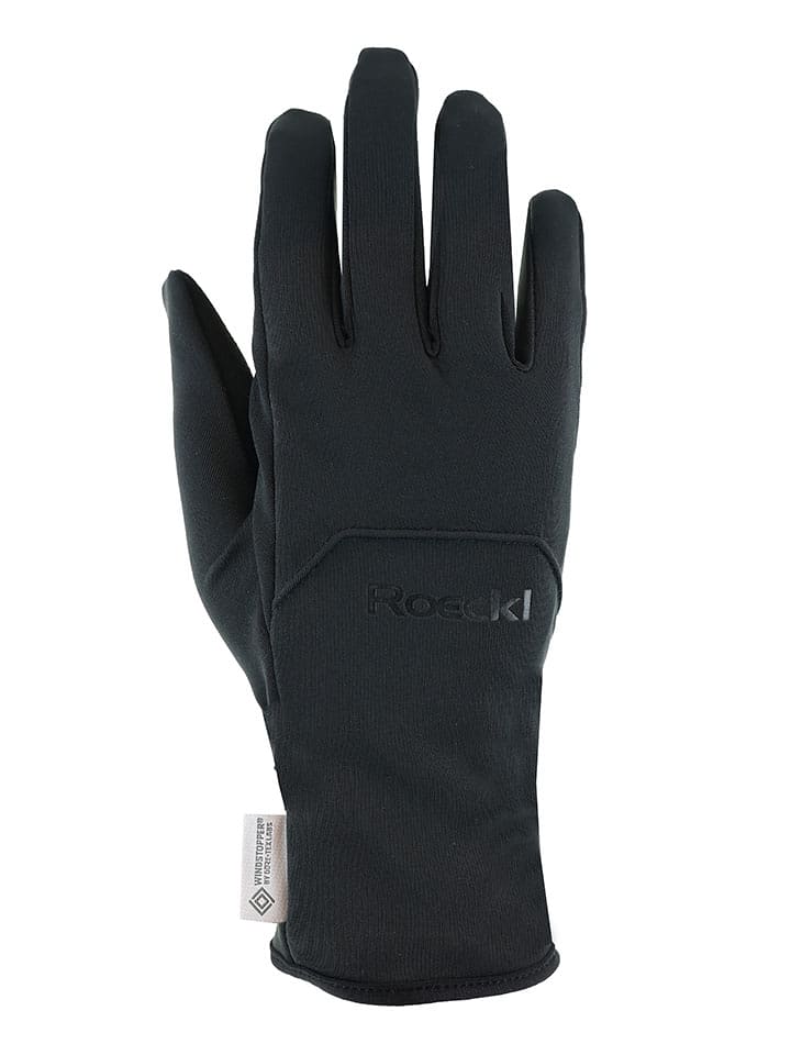 Roeckl SPORTS Rękawiczki kolarskie "Hauslbach" w kolorze czarnym rozmiar: 8