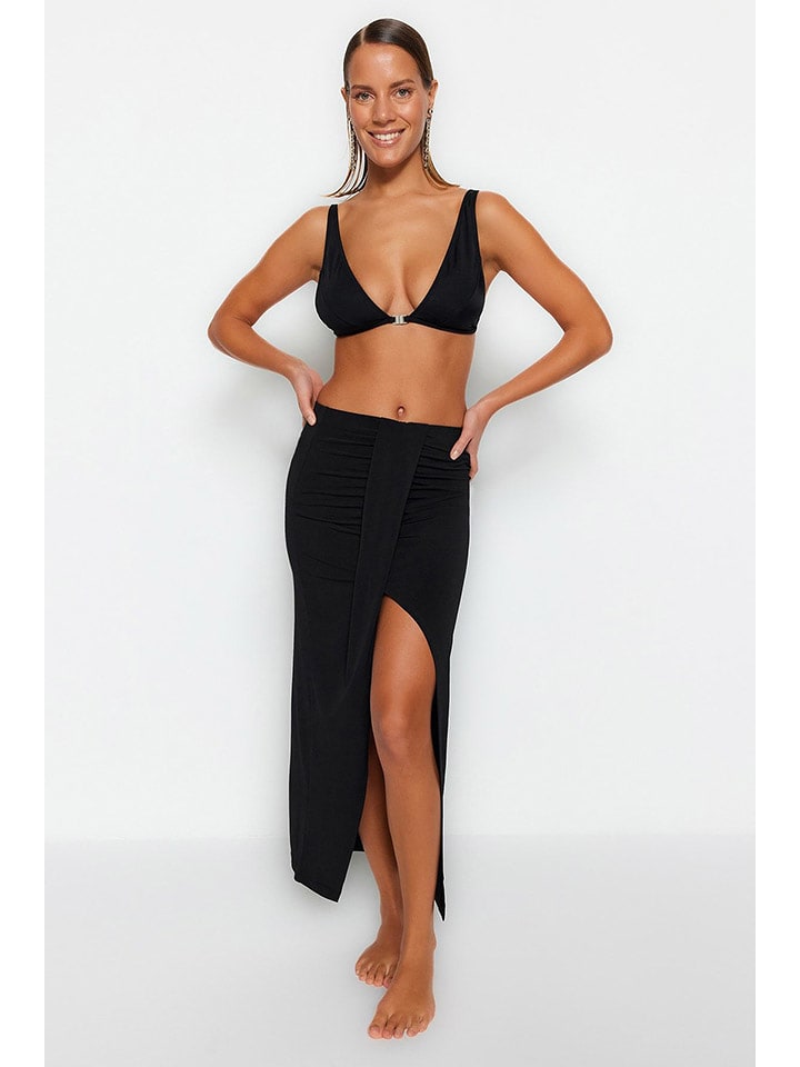 trendyol Spódnica w kolorze czarnym rozmiar: 38