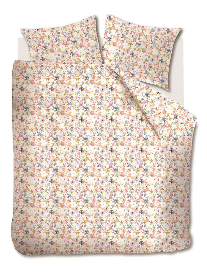 ariadne Komplet pościeli "Lots of flowers" ze wzorem rozmiar: 155x220 cm