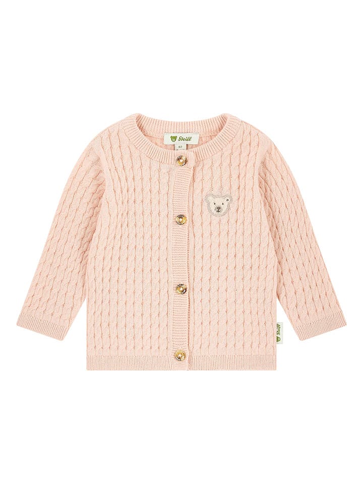 Steiff Kardigan w kolorze jasnoróżowym rozmiar: 56