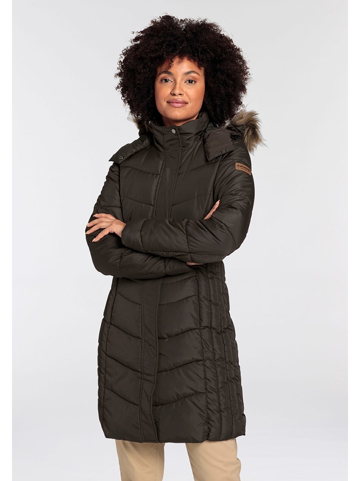 Icepeak Płaszcz pikowany "Paiva" w kolorze brązowym rozmiar: 38