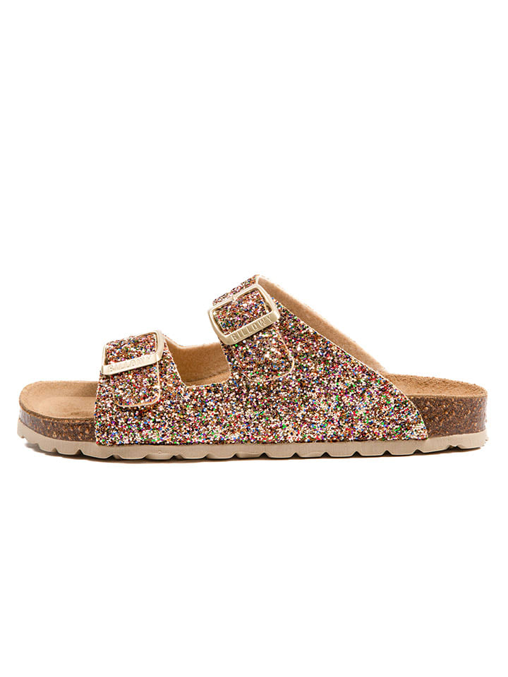 billowy Klapki w kolorze złotym rozmiar: 37