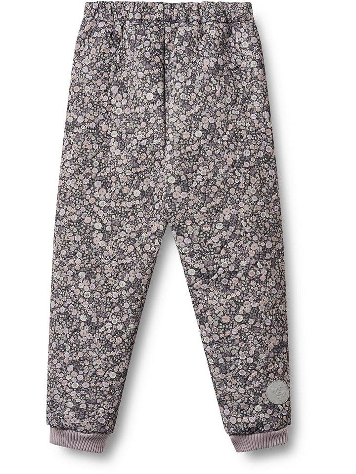 Wheat Spodnie termiczne "Alex" w kolorze antracytowym rozmiar: 116