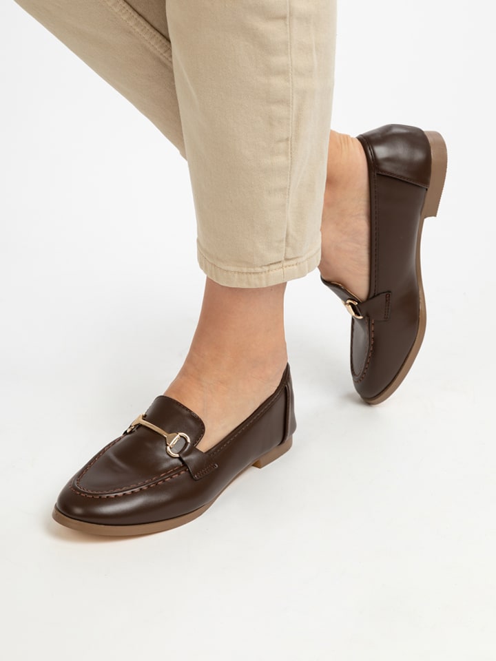 Bellucci Mokasyny w kolorze brązowym rozmiar: 38