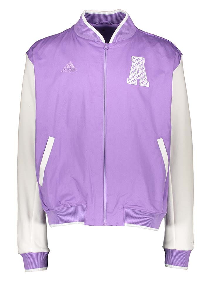adidas Bluza w kolorze fioletowym rozmiar: S