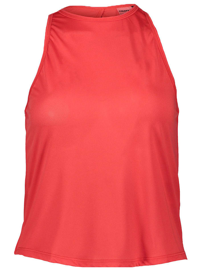 Craft Top sportowy "Charge" w kolorze czerwonym rozmiar: M