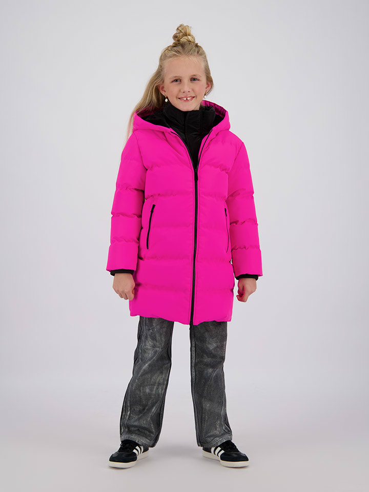 Vingino Płaszcz pikowany w kolorze różowym rozmiar: 152