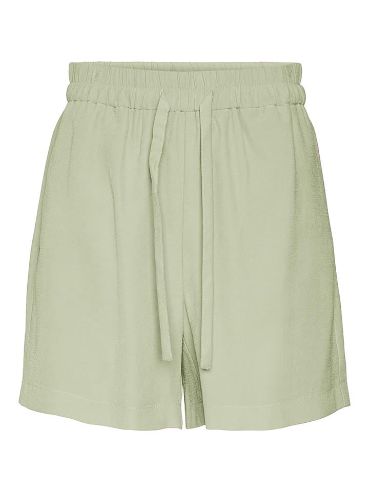 Vero Moda Szorty "Carmen" w kolorze zielonym rozmiar: XS