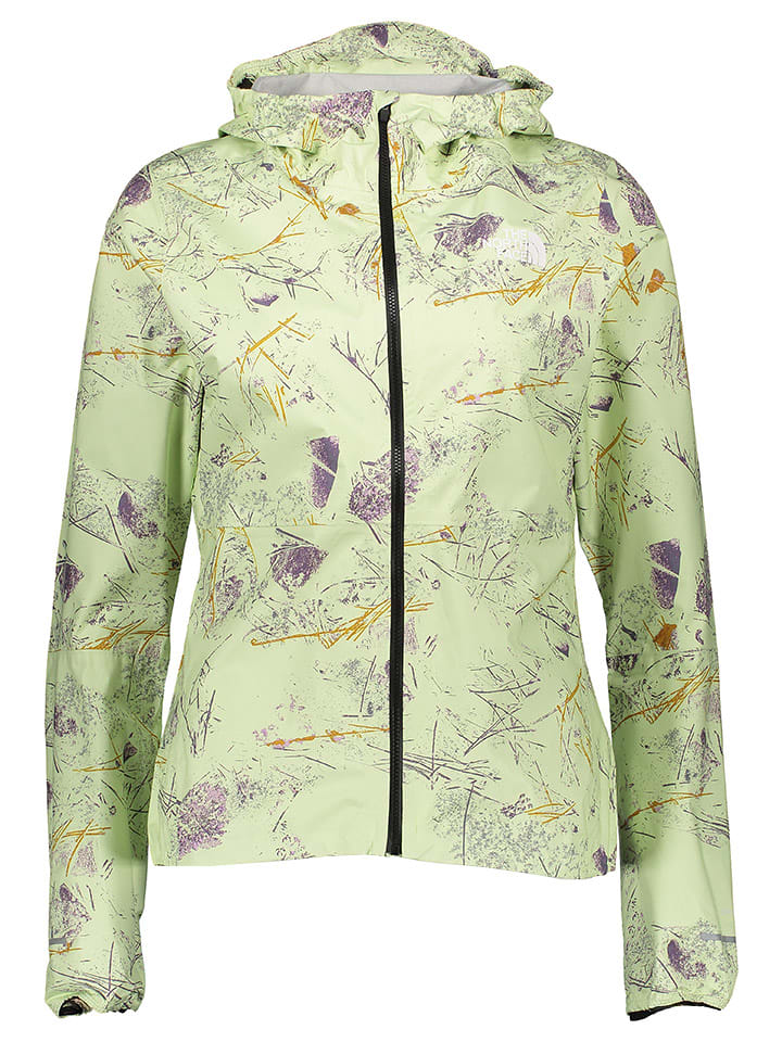The North Face Kurtka w kolorze zielono-fioletowym do biegania rozmiar: L
