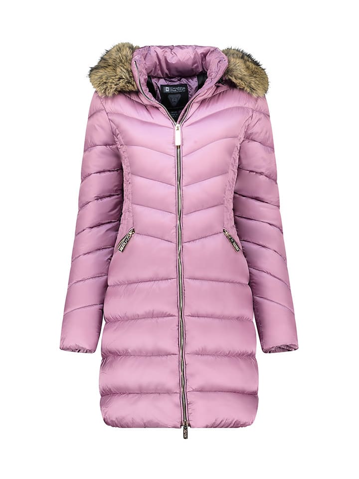 Canadian Peak Płaszcz zimowy "Bololitaeak" w kolorze jasnoróżowym rozmiar: 3XL