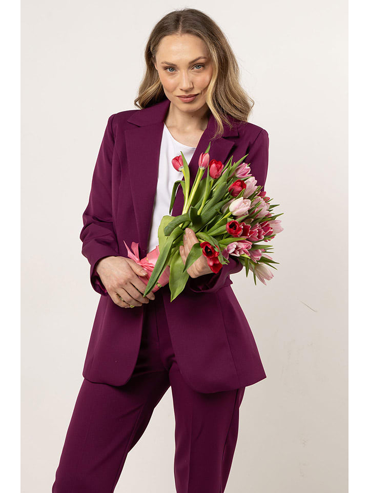 Awama Blezer w kolorze fioletowym rozmiar: M