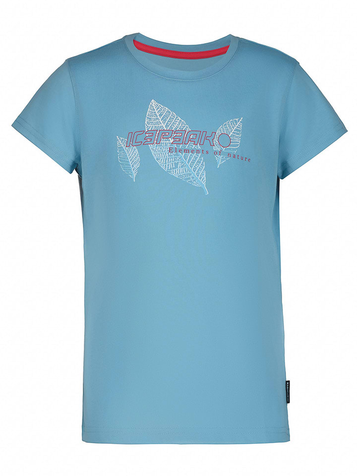 Icepeak Koszulka funkcyjna "Kearny" w kolorze błękitnym rozmiar: 116