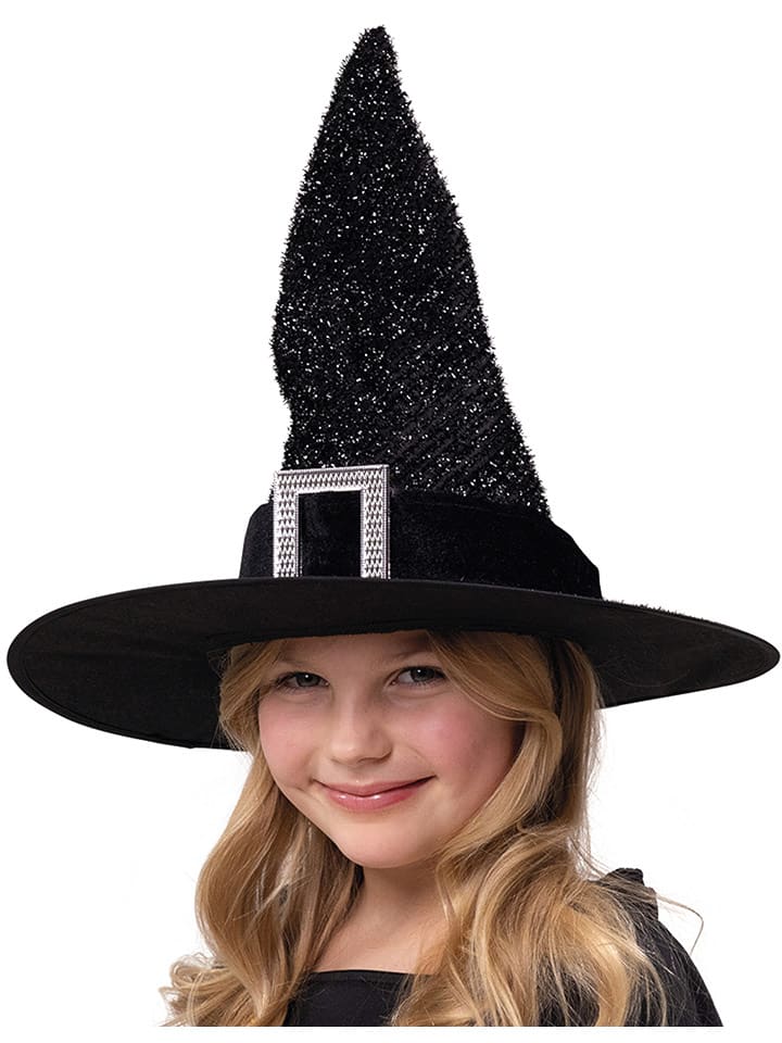 Party x People Kapelusz wiedźmy w kolorze czarnym rozmiar: onesize