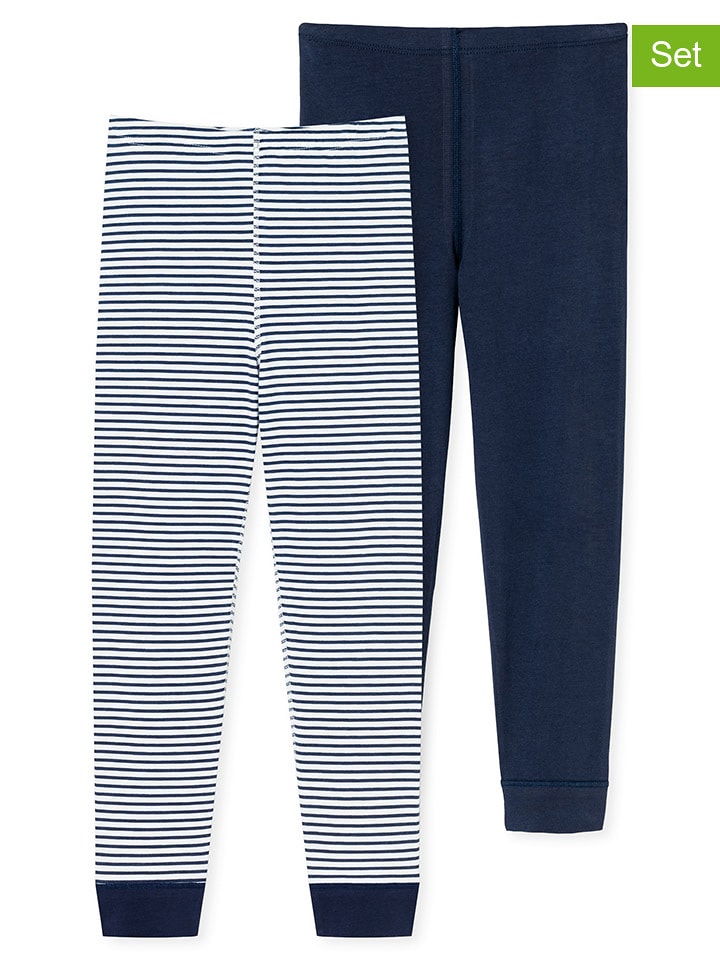 Schiesser Kalesony (2 pary) w kolorze granatowo-białym rozmiar: 116