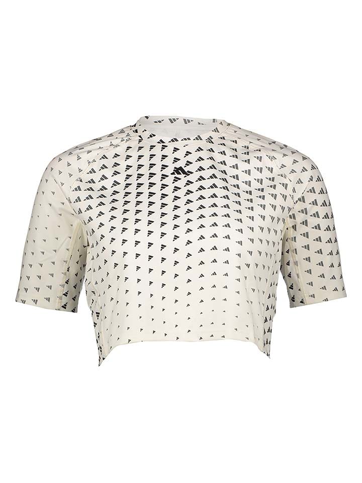 adidas Koszulka w kolorze kremowym rozmiar: S