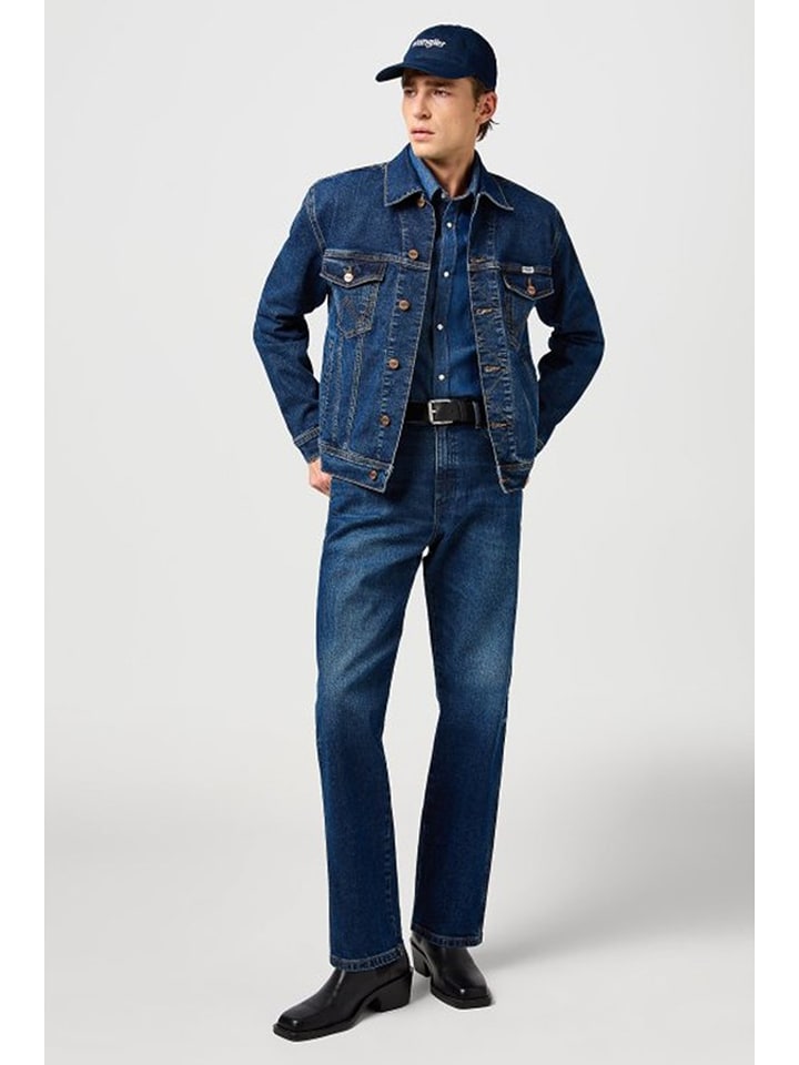 Wrangler Dżinsy - Regular fit - w kolorze niebieskim rozmiar: W31/L34