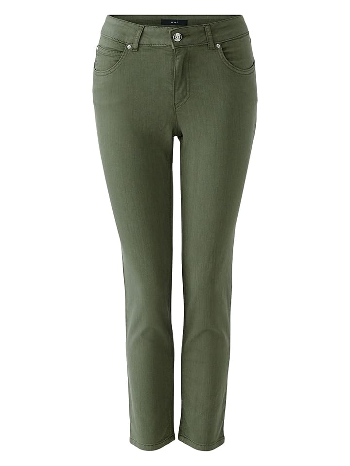 Oui Jegginsy w kolorze khaki rozmiar: 34