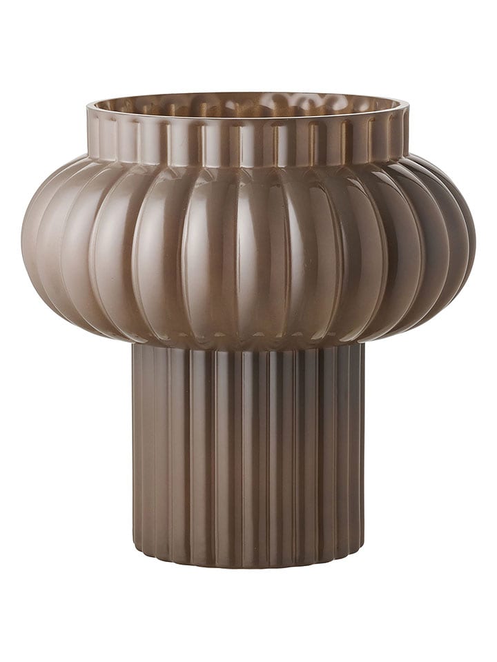 House Nordic Wazon w kolorze brązowym - wys. 27 x Ø 27 cm rozmiar: onesize