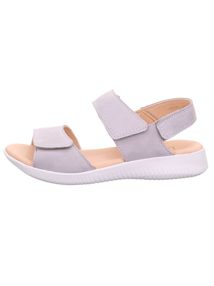 Legero Skórzane sandały "Fantastic" w kolorze fioletowym rozmiar: 42