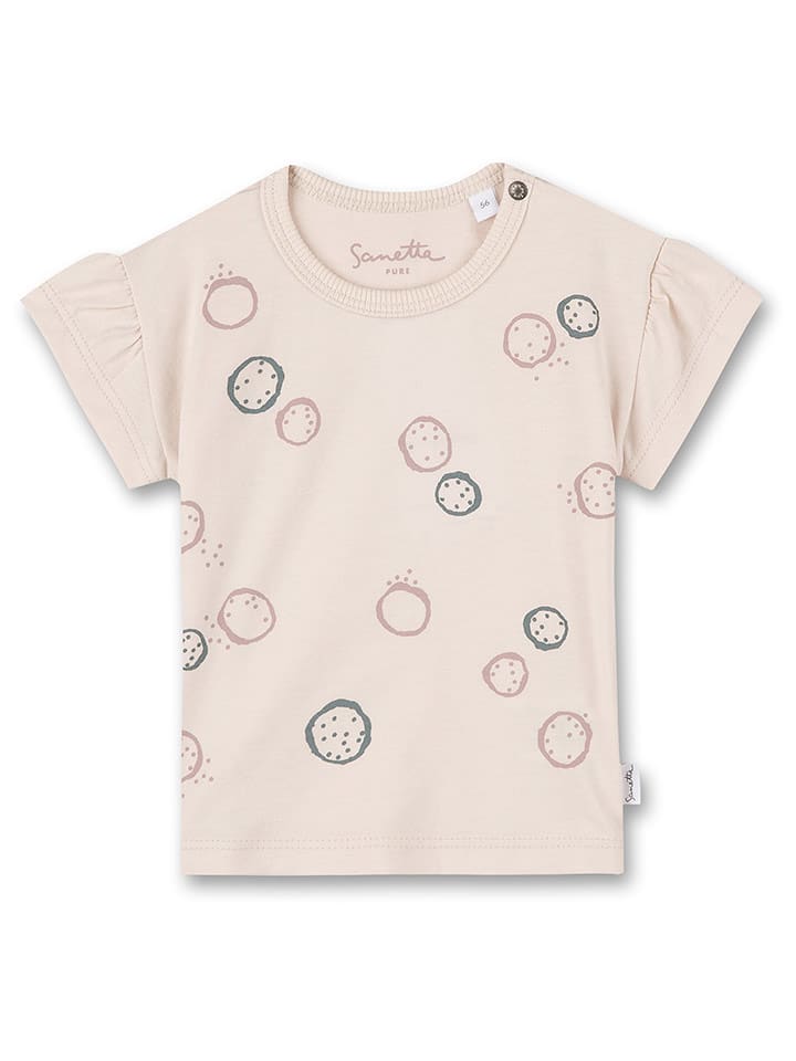 Sanetta Kidswear Koszulka w kolorze beżowym rozmiar: 80