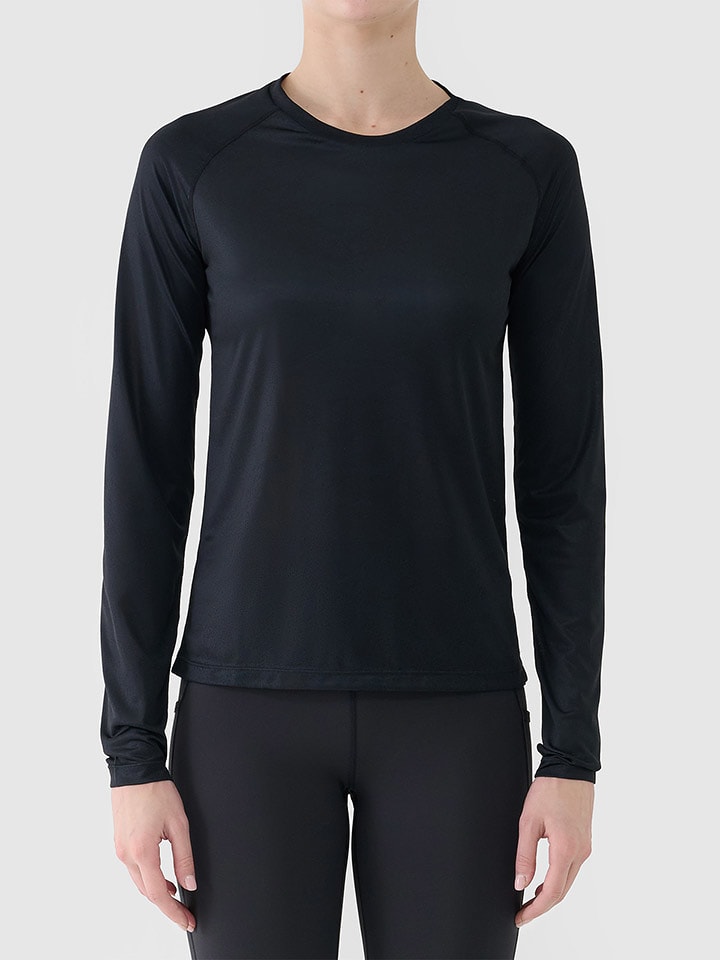 4F Koszulka sportowa w kolorze czarnym rozmiar: M