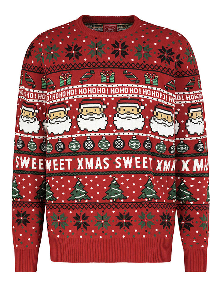 Sublevel Sweter w kolorze czerwonym rozmiar: M