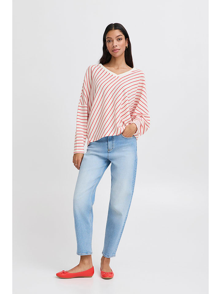 b.young Bluza w kolorze kremowym rozmiar: M