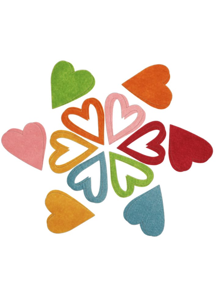 SUNNYSUE Zawieszki (96 szt.) w różnych kolorach rozmiar: onesize