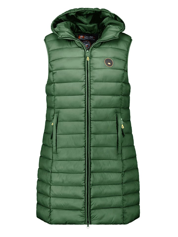 Canadian Peak Kamizelka pikowana "Vatikamapeak" w kolorze zielonym rozmiar: XL