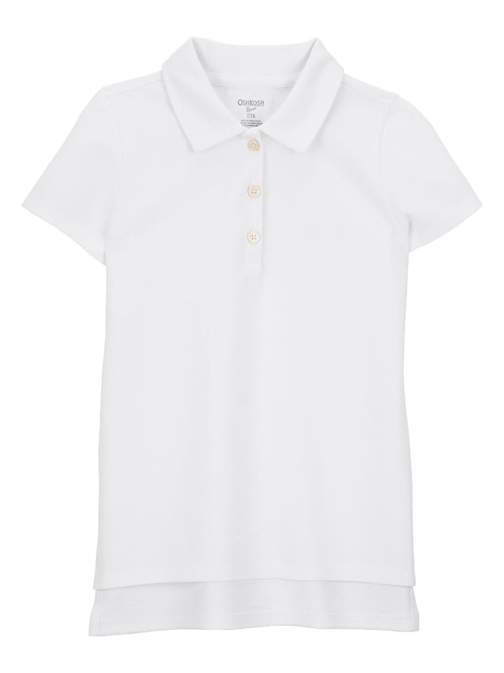 OshKosh Koszulka polo w kolorze białym rozmiar: 116/122