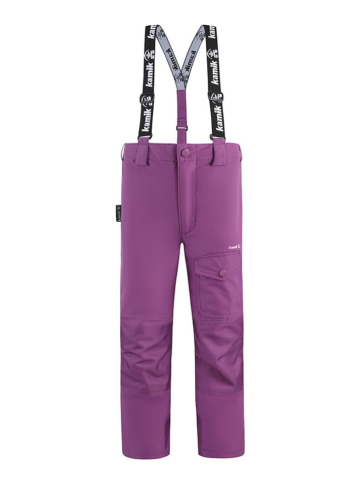 Kamik Spodnie funkcyjne "Blaze" w kolorze fioletowym rozmiar: 140