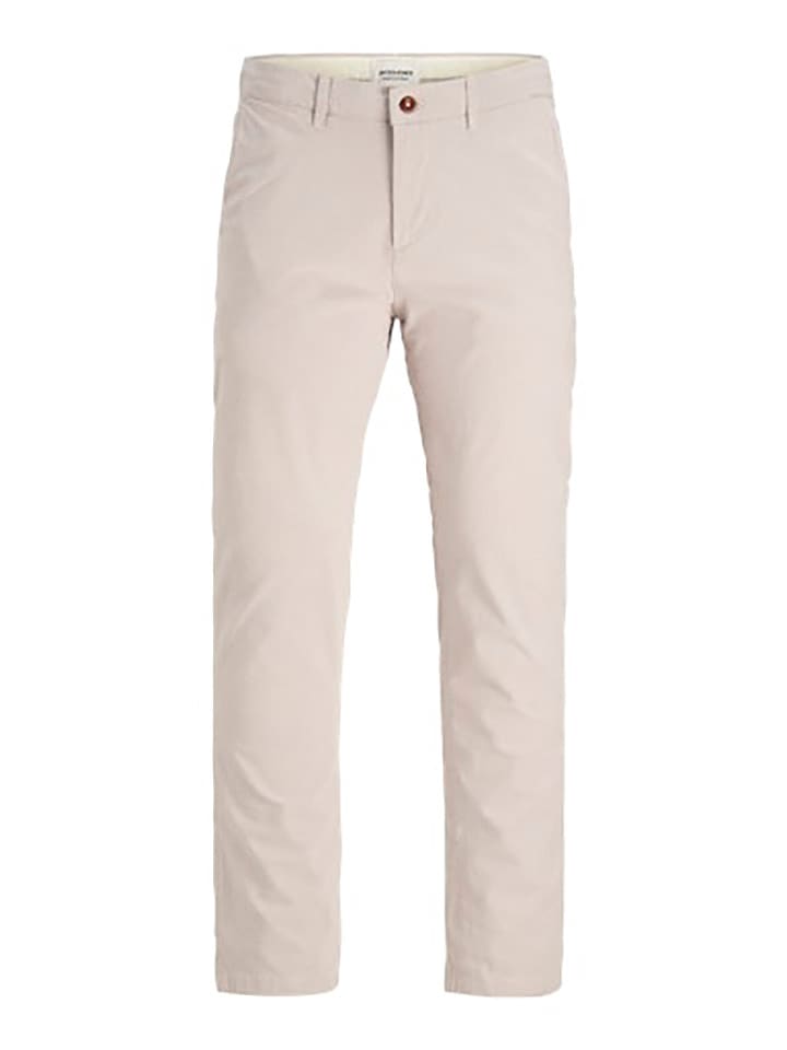Jack & Jones Spodnie chino w kolorze beżowym rozmiar: W36/L32