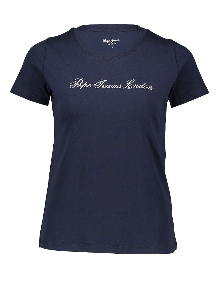 Pepe Jeans Koszulka w kolorze granatowym rozmiar: XS