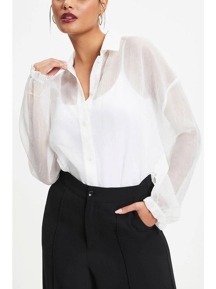 Milan Kiss Koszula w kolorze białym rozmiar: L