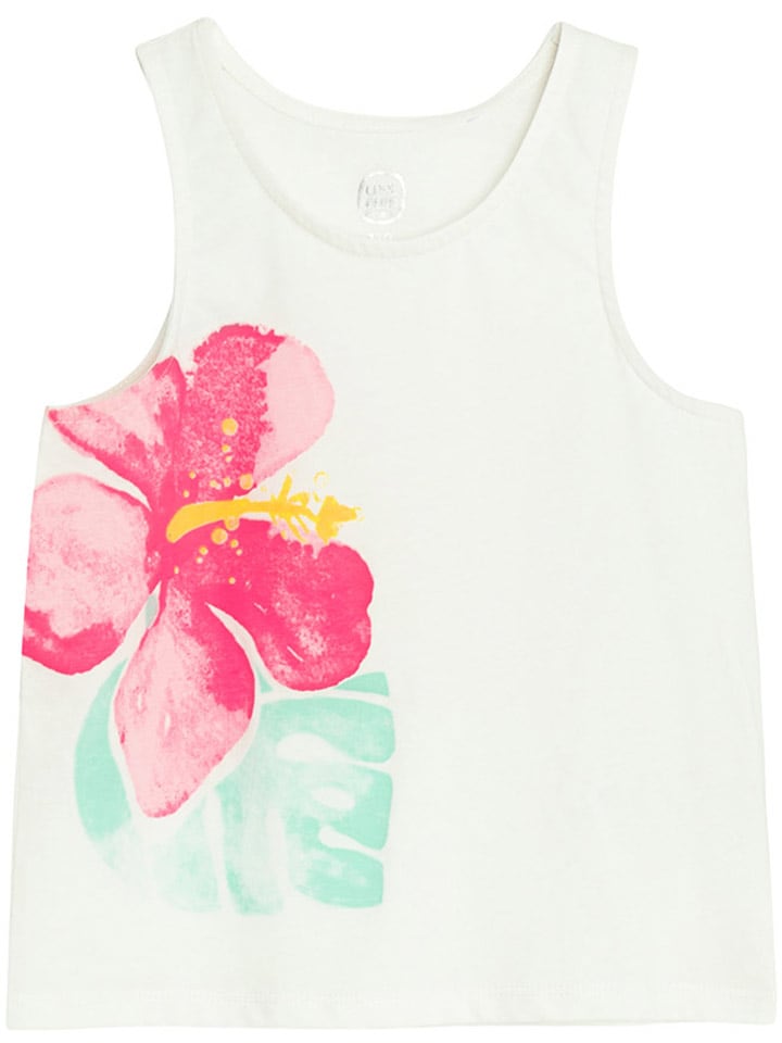 COOL CLUB Top w kolorze białym rozmiar: 92