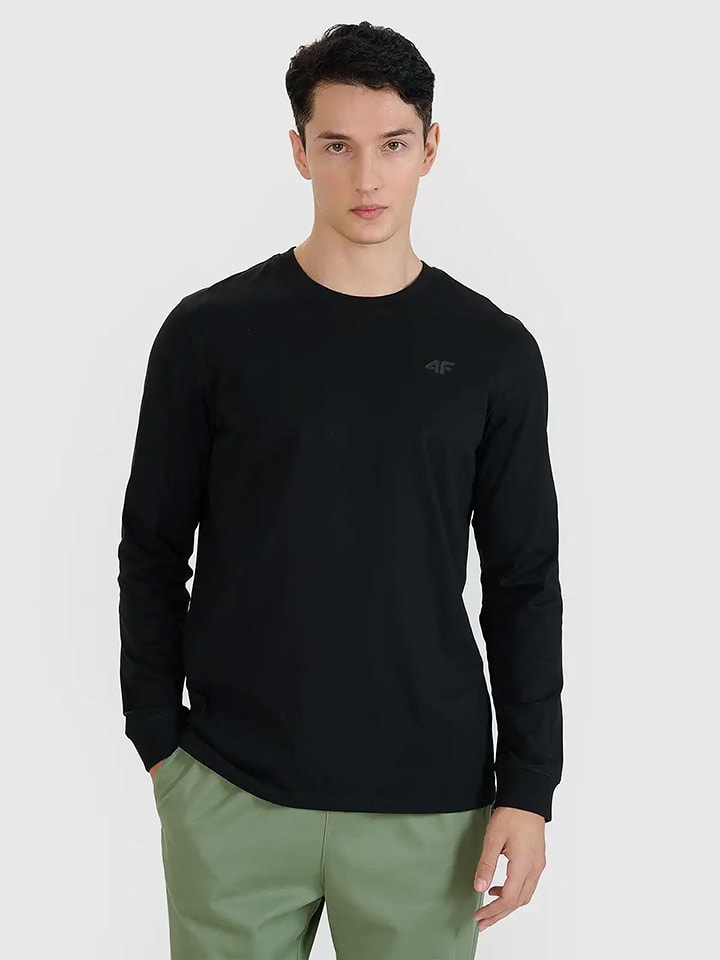 4F Koszulka w kolorze czarnym rozmiar: XL